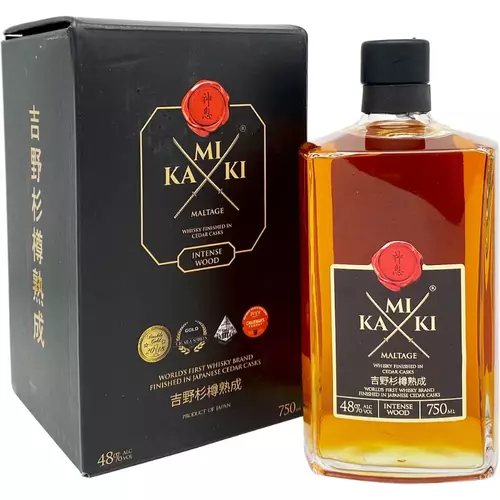 Kamiki Intense Japanese Whisky 0.5l 48%